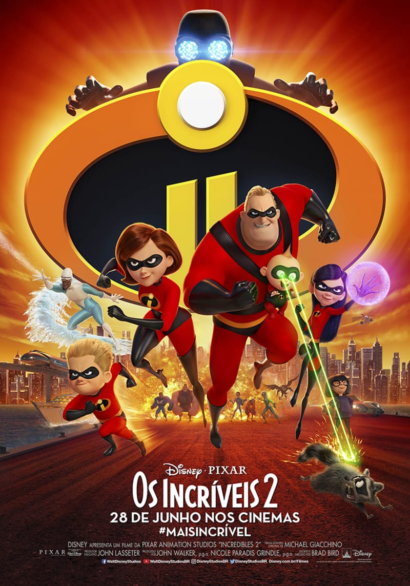 Cena de "Os Incríveis 2"<br /> Créditos da Imagem: Disney•Pixar