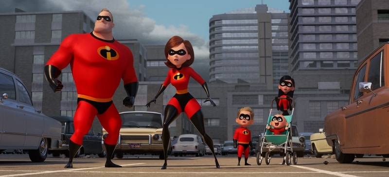 Cena de "Os Incríveis 2" Créditos da Imagem: Disney•Pixar