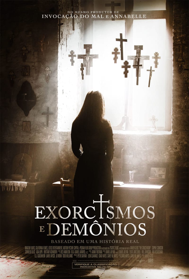 Pôster de Exorcismos e Demônios Créditos da Imagem: Imagem Filmes